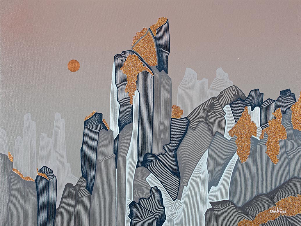 Amidst Linear Terrains