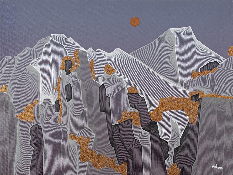 Amidst Linear Terrains