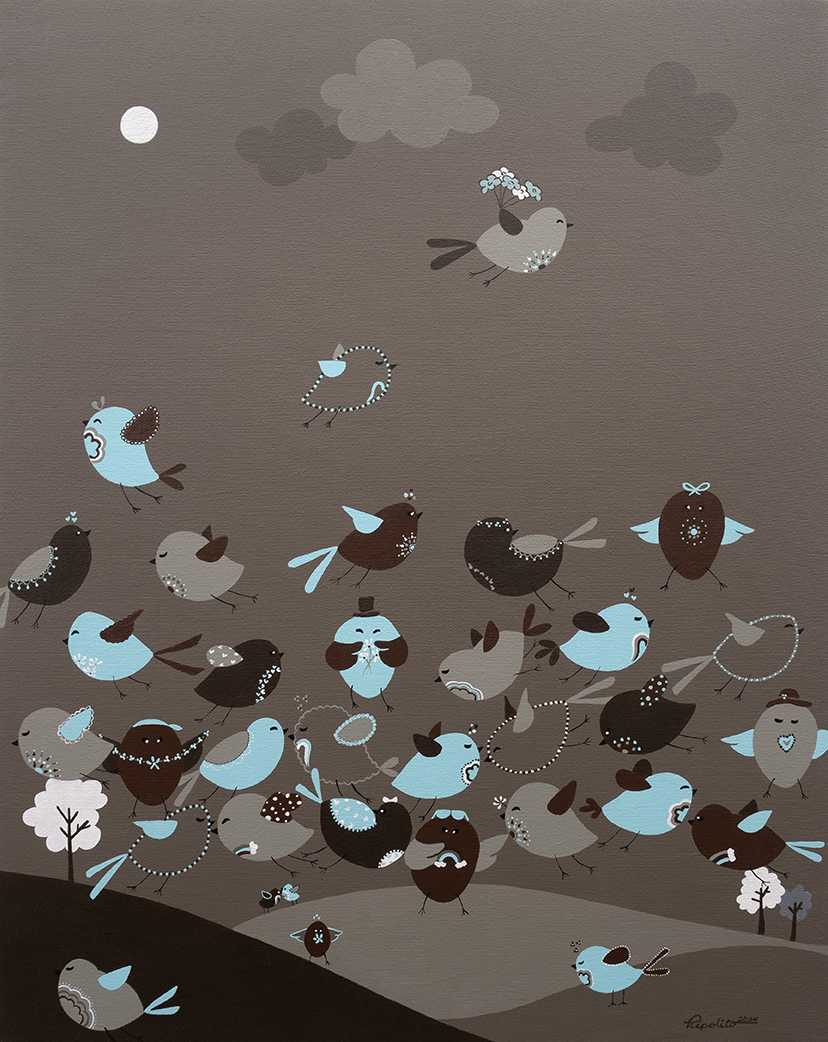 Avian Visions: When Whimsy meets Realism
