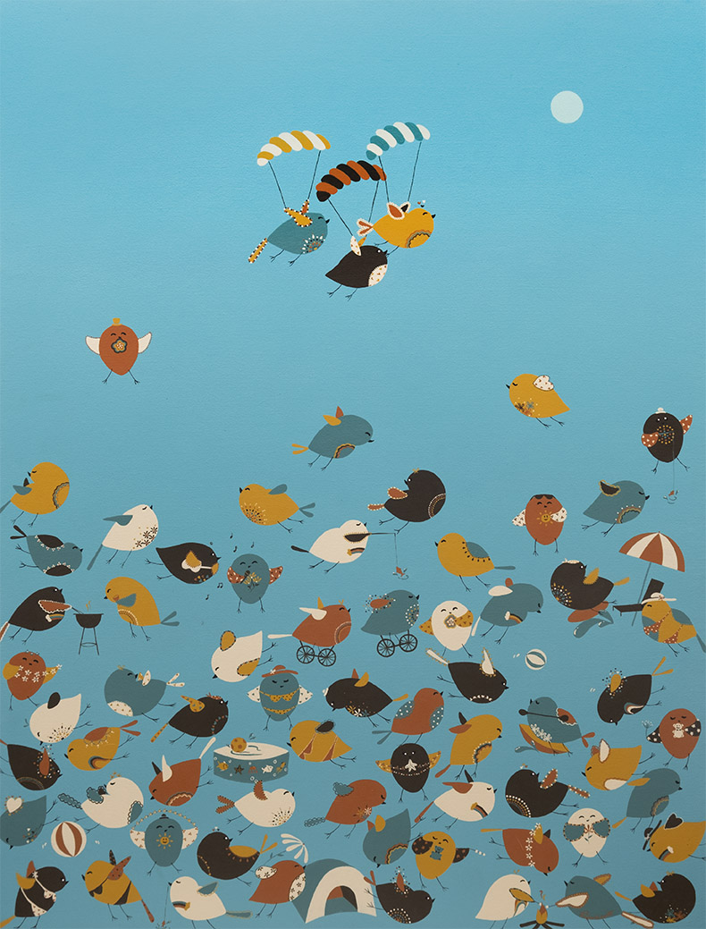 Avian Visions: When Whimsy meets Realism